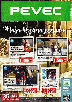 Pevec Katalog Bozicna Ponuda