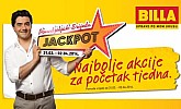 Billa Jackpot akcija do srijede