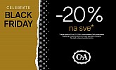 C&A akcija Black friday -20% popusta na sve