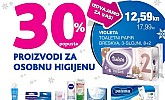 Kozmo vikend akcija -30% proizvodi za osobnu higijenu