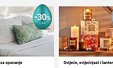 Emmezeta webshop akcija 30% na jastuke i svijeće