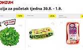 Konzum akcija za početak tjedna do 1.9.