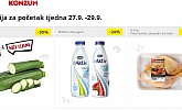 Konzum akcija za početak tjedna do 29.9.