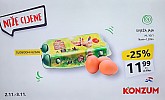 Konzum akcija za početak tjedna do 3.11.