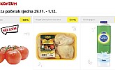 Konzum akcija za početak tjedna do 1.12.