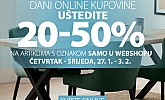 Jysk webshop akcija Dani online kupovine do 03.02.