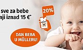Muller akcija na sve za bebe veljača 2024