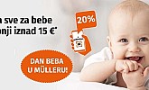 Muller akcija na sve za bebe svibanj 2024