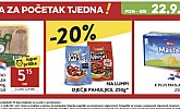Konzum akcija za početak tjedna do 24.09.