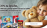 Muller akcija -20% na igračke do 26.10.