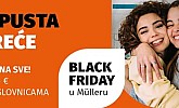Muller akcija Black Friday 2025