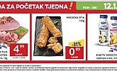 Konzum akcija za početak tjedna do 14.01.