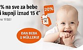 Muller akcija -15% za bebe veljača 2025