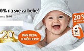 Muller akcija Dan beba rujan 2026