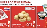 Spar i Interspar akcija za početak tjedna do 13.10.