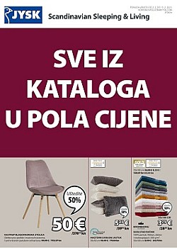 JYSK katalog Sve u pola cijene do 15.2.