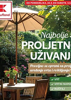 Kaufland katalog Vrt, vrtni namještaj i roštilj