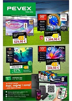 Pevex katalog Tehnika do 7.7.
