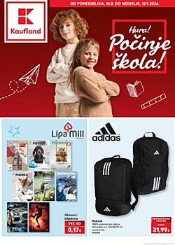 Kaufland katalog Počinje škola 2026