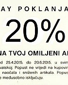 Orsay kupon 20% na omiljeni artikl