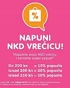 NKD vikend akcija Napuni vrećicu