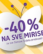 DM -40% popusta na sve mirise