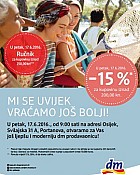 DM katalog Portanova Osijek otvorenje