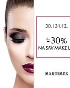 Martimex akcija do -30% na make up