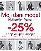 C&A akcija Dani mode -25% popusta na sve