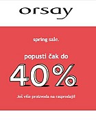 Orsay webshop akcija do 40% popusta