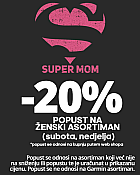 Ferivi Sport webshop akcija 20% na ženski asortiman