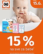 Muller akcija -15% sve za bebe lipanj