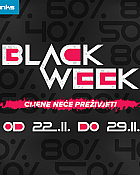 Links webshop akcija Black week