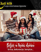 Žuti klik webshop akcija Božić u tvom domu