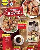 Lidl katalog prehrana Božić 2021
