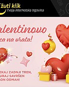 Žuti klik webshop akcija Valentinovo
