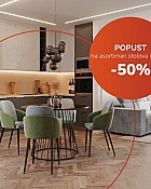 Mima Namještaj webshop akcija 50% popusta na stolove i stolice