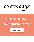 Orsay webshop akcija 20% popusta na sve 27.02.