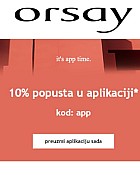 Orsay webshop akcija 10% popusta u aplikaciji do 23.03.
