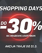 Sport Vision webshop akcija Shopping days do 31.03.