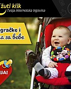 Žuti klik webshop akcija Igračke i oprema za bebe
