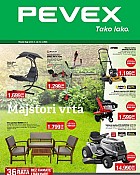 Pevex katalog Majstori vrta 2022