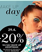 Douglas webshop akcija Make up day