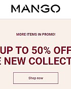 Mango webshop akcija Do 50% popusta na novu kolekciju