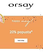 Orsay webshop akcija 20% popusta do 24.05.