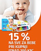 Muller akcija -15% sve za bebe kolovoz 2022