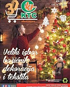 KTC katalog Božićne dekoracije 2022