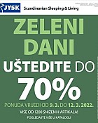 JYSK katalog Zeleni dani do 12.3.