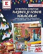 Kaufland katalog Igračke Božić 2023