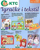 KTC katalog Igračke i tekstil do 6.3.